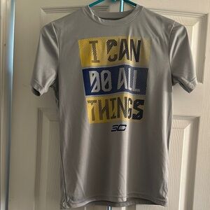 Under Armour Gray Kids short Sleeve Tee